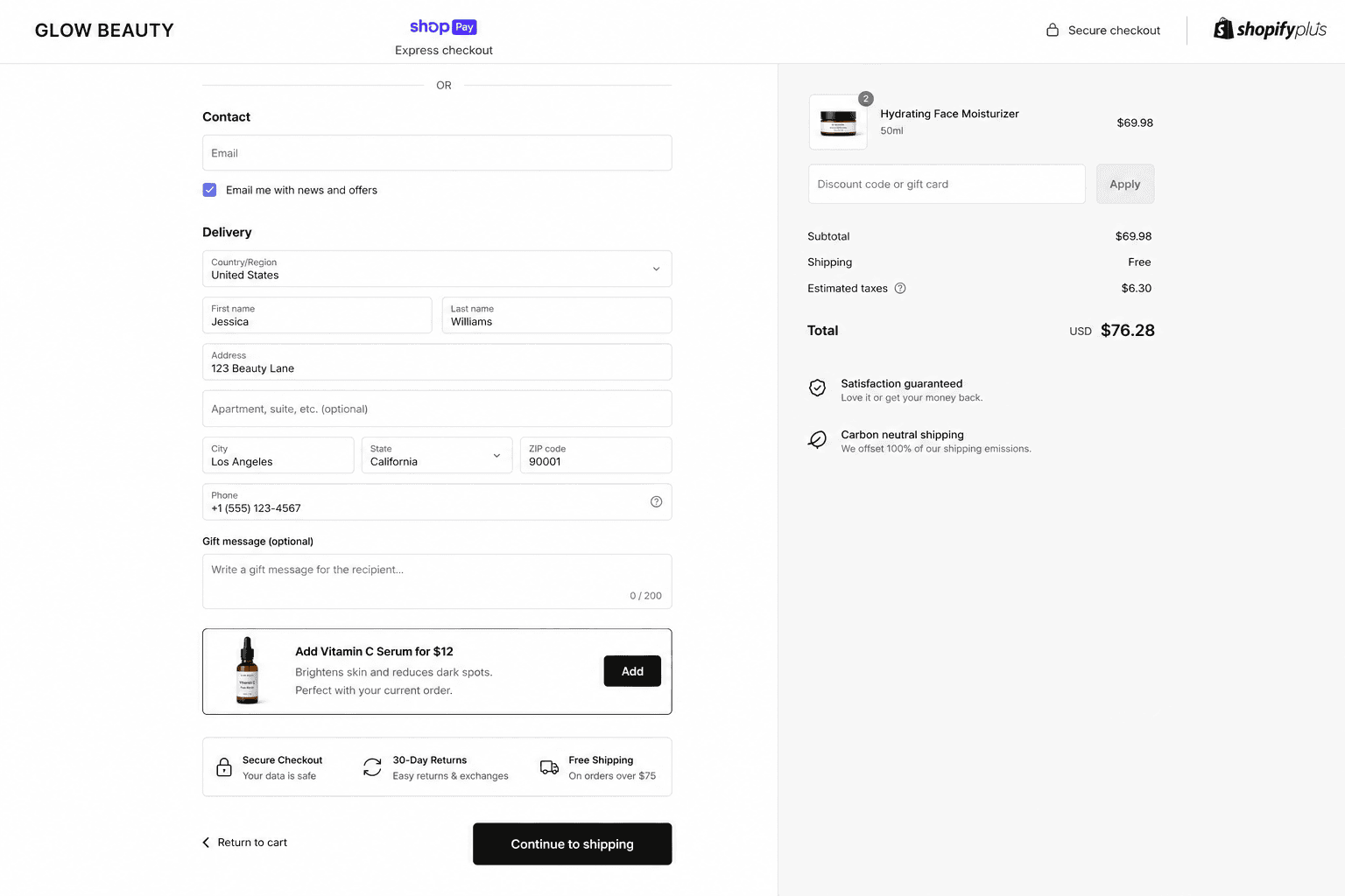 Checkout UI Extensions
