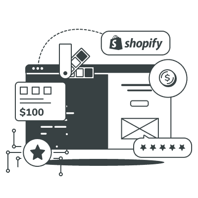 Custom Shopify app interface preview