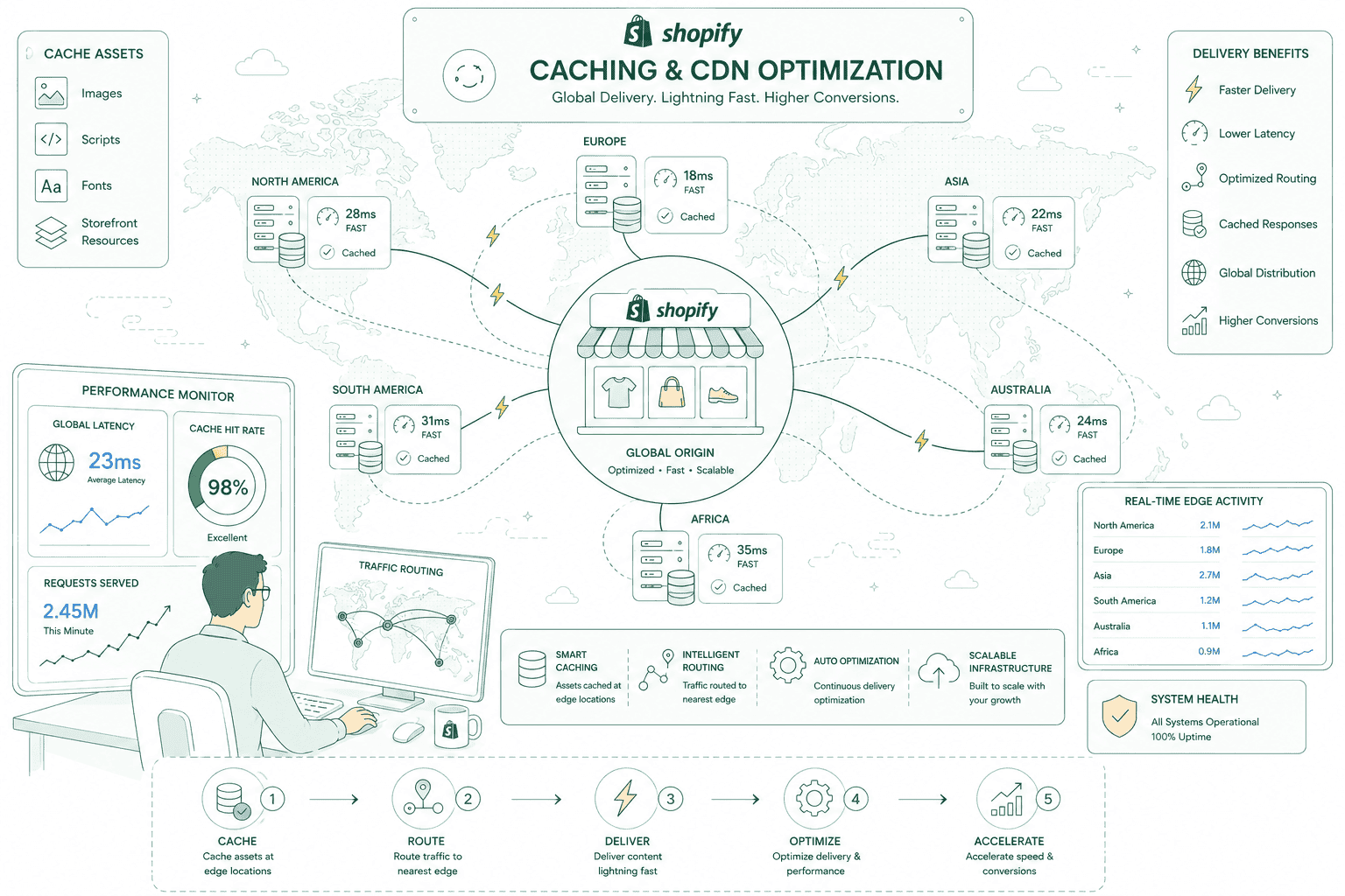 Caching & CDN Optimization
